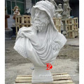 stone roman bust statue